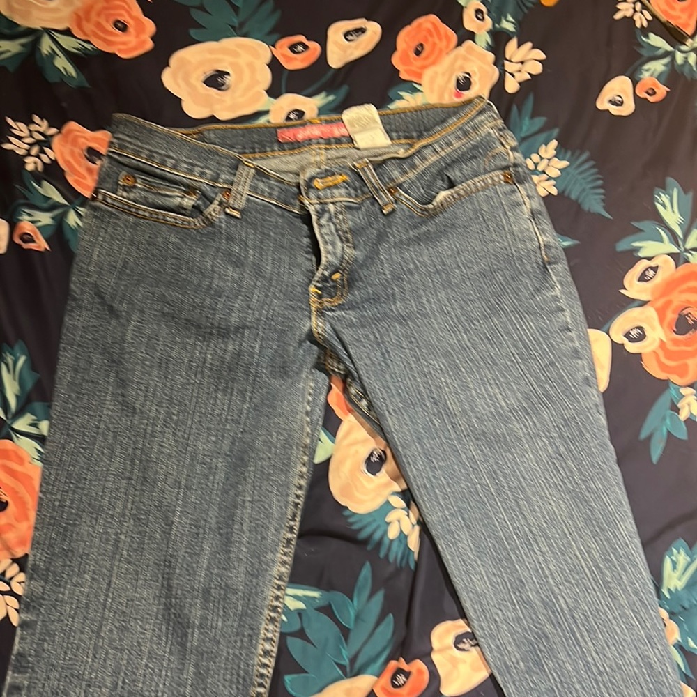 Levi’s jeans boot cut and super low
